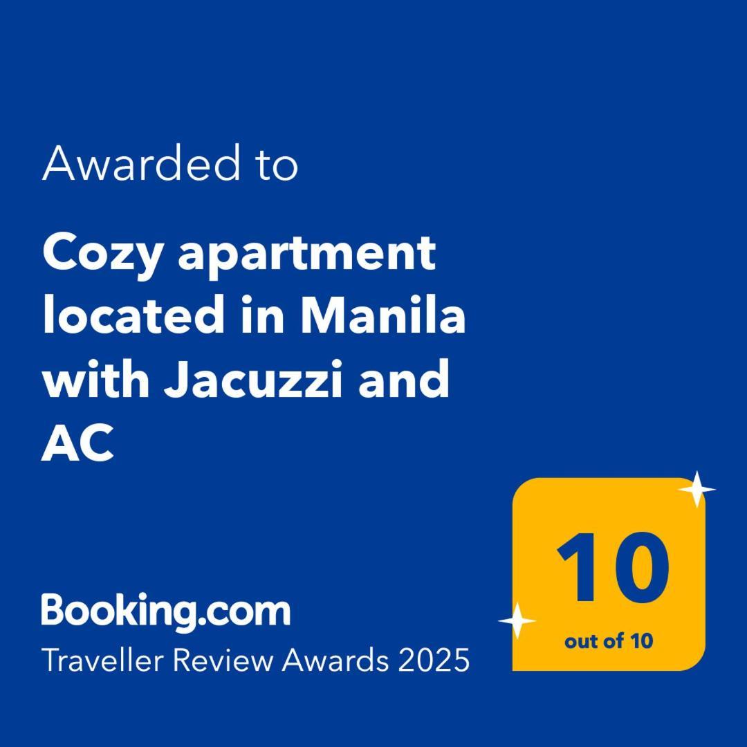 Apartment Cozy Located In Manila With Jacuzzi And Ac *